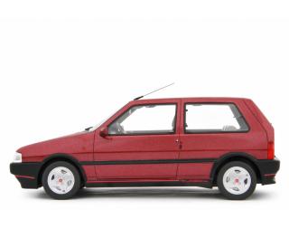 Fiat Uno Turbo i.e. 1.4 1990 ROSSO SHIRAZ Laudoracing 1:18 Resinemodell (Türen, Motorhaube... nicht zu öffnen!)